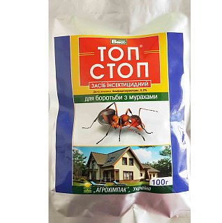 Топ стоп 100 г от бытовых насекомых, Агрохимпак