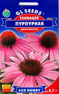 Ехінацея Пурпурна 0,3 г багаторічна, ТМ GL Seeds