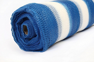 Сетка затеняющая 70% бело-голубая 4х50 м, Солеадо