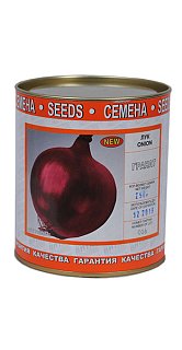 Цибуля Гранат 200 г ріпчастий середньостиглий червоний, ТМ Вітас