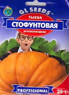 Гарбуз Стофунтовий 25 г крупноплідний, ТМ GL Seeds