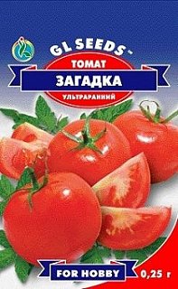 Томат Загадка 0,25 г для переработки кустовой ультраранний, ТМ GL Seeds