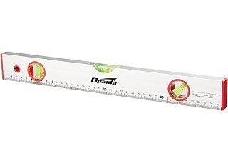 Уровень алюминиевый 1500 мм, 3 глазка, с линейкой (331355), Sparta