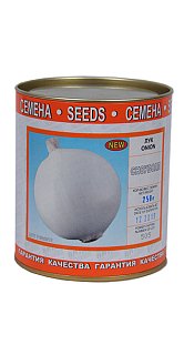 Цибуля Сноуболл 200 г ріпчаста середньорання біла, ТМ Вітас