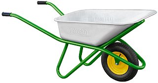 Тачка садово-будівельна на 200 кг, об'єм 90 л (689188), Palisad