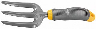 Вилка посадочная стальная трехзубая обрезиненная рукоятка (62383), Palisad