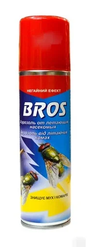 Аэрозоль от летающих насекомых 150 мл, BROS