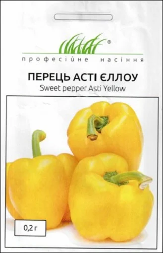 Перец Асти Еллоу 0,2 г ранний, Anseme