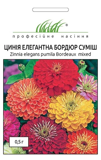 Цинния элегантная Бордюр 0,5 г смесь, Hем Zaden