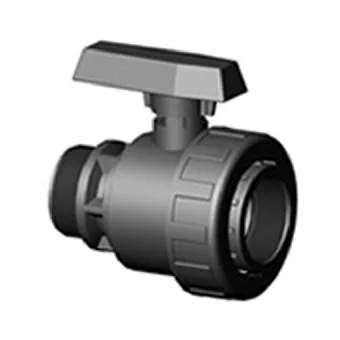Кран шаровый с внутренней и наружной резьбой 1", Irritec - Фото 4
