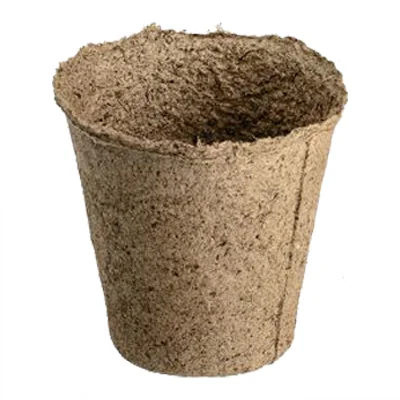 Торф'яний стаканчик 110х110 круглий - Фото 2