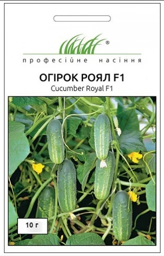 Огірок Роял F1 10 г бджолозапильний ранній, Clause