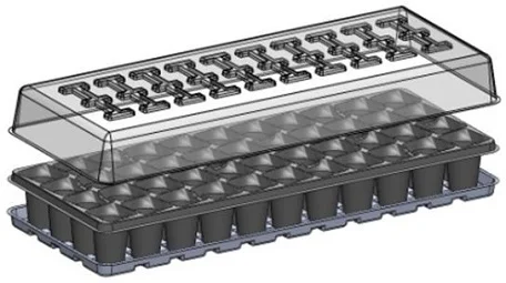 Міні парничок 44 осередки - Фото 2