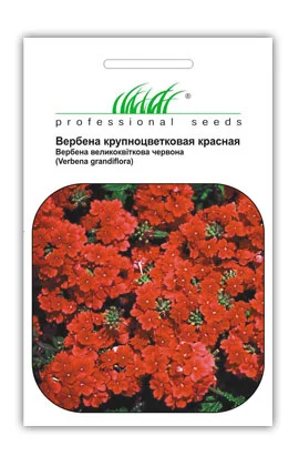 Вербена крупноцветковая Красная 0,1 г, Hем Zaden
