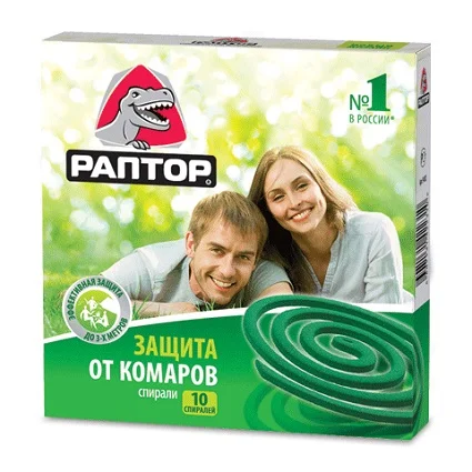 Спирали від комарів Раптор - Фото 2