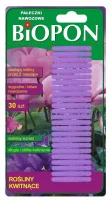 Біопон 30 паличок мінеральне добриво для квітучих рослин