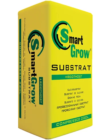 Торфяной субстрат Smart Grow с укоренителем 0-5 (220л)