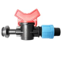 Мінікран стартовий з гумою ущільнювача для краплинної стрічки, Chinadrip irrigation