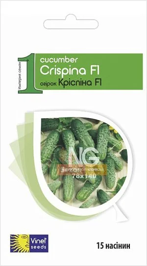 Огурец Криспина F1 15 семян партенокарпический ультраранний, Vinel' Seeds