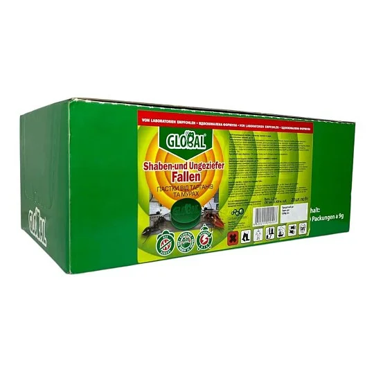 Глобал пастка зелена від тарганів та мурах 6 шт - Фото 5