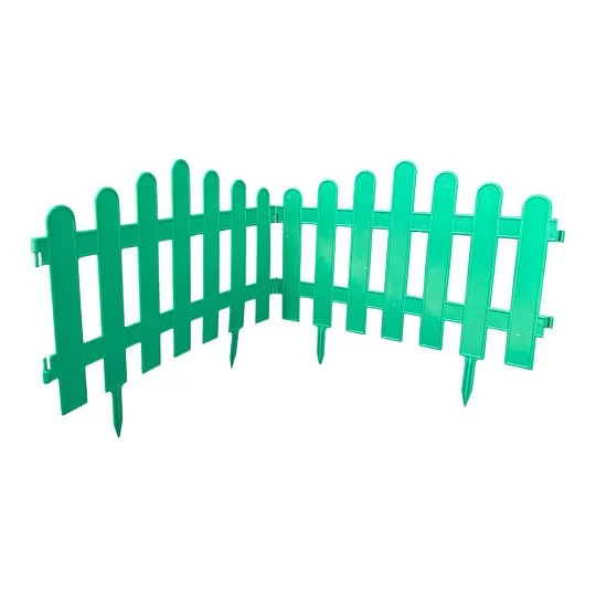 Забор садовый, зелёный 10 шт - Фото 2