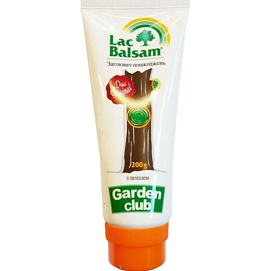 Лак бальзам 200 г с пензлем для заживления повреждений, Garden Club