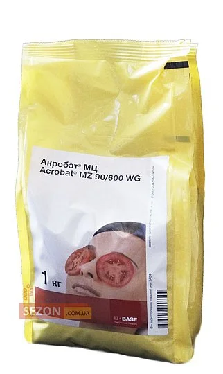 Акробат МЦ 1 кг фунгицид системно-контактный, BASF - Фото 2