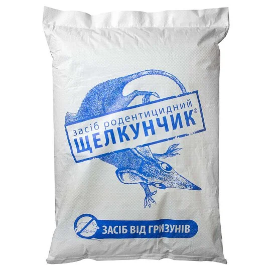 Лускунчик зерно від щурів та мишей 10 кг