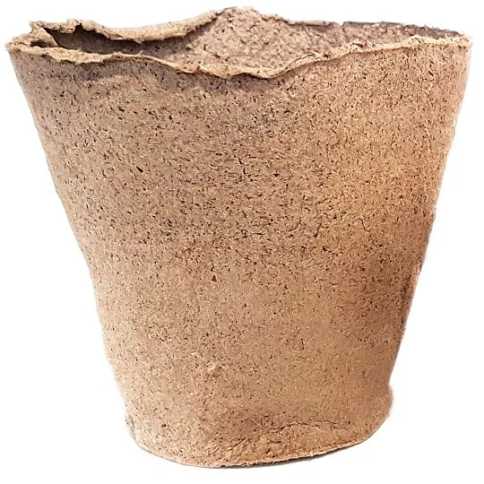 Торф'яний стаканчик 80х80 круглий