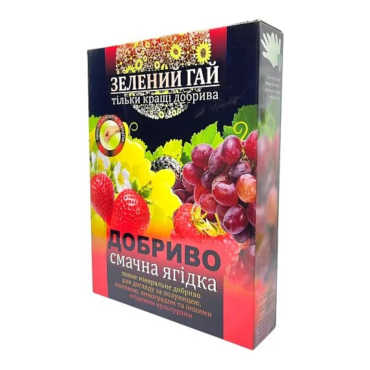 Удобрение для ягодных культур гранулы 500 г, Зелёный гай  - Фото 3