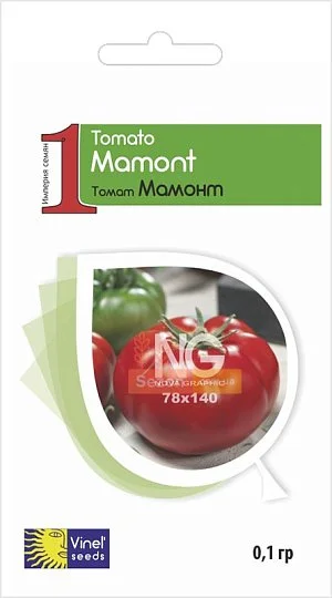 Томат Мамонт 0,1 г высокорослый крупноплодный, Vinel' Seeds