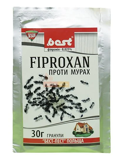Фіпроксан 30 г гранульована приманка для знищення мурах, Best - Фото 2