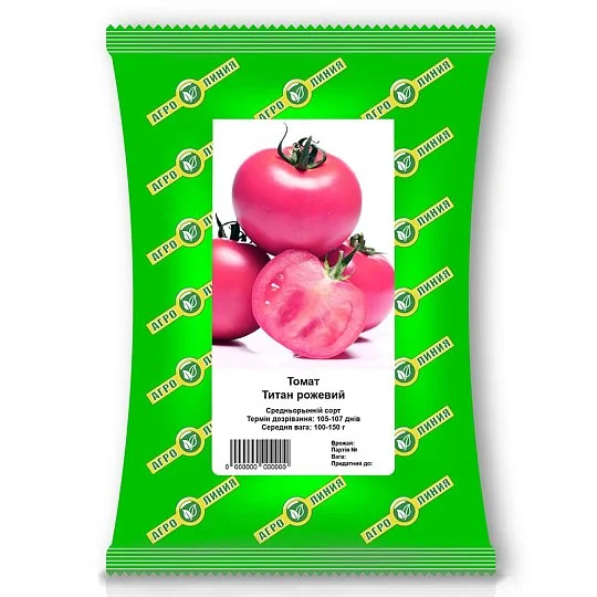Томат Титан рожевий 50 г, Агролінія