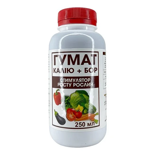 Бор+Гумат калію 250 мл, Агро-захист