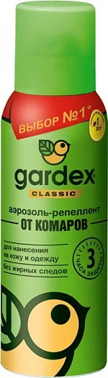 Аерозоль-репелент від комарів класик 100 мл, Gardeх