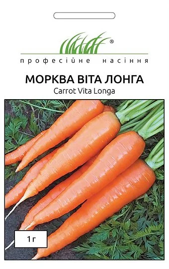 Морковь Вита Лонга 1 г поздняя, Bejo Zaden