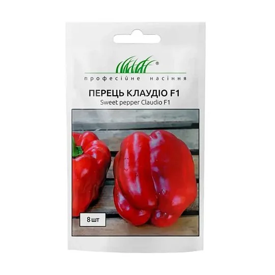 Перець Клаудіо F1 8 насіння середньостиглий, Nunhems Zaden