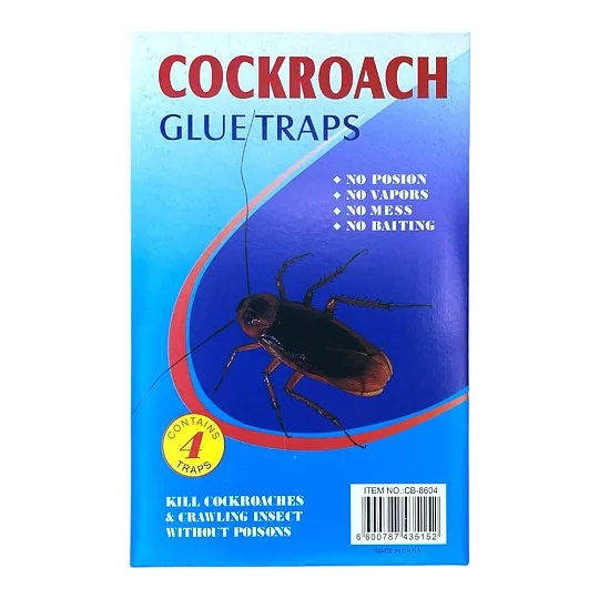 Липучка от тараканов для дома 4 липучки, Cockroach
