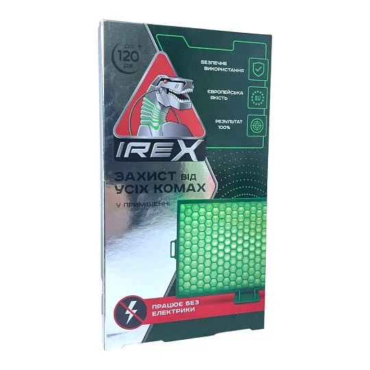Пластина від усіх комах фумігаційна, Irex
