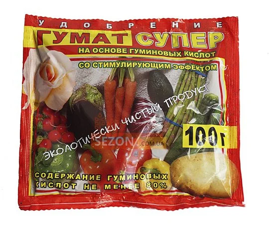 Гумат супер 100 г удобрение, Биохим-Сервис - Фото 2