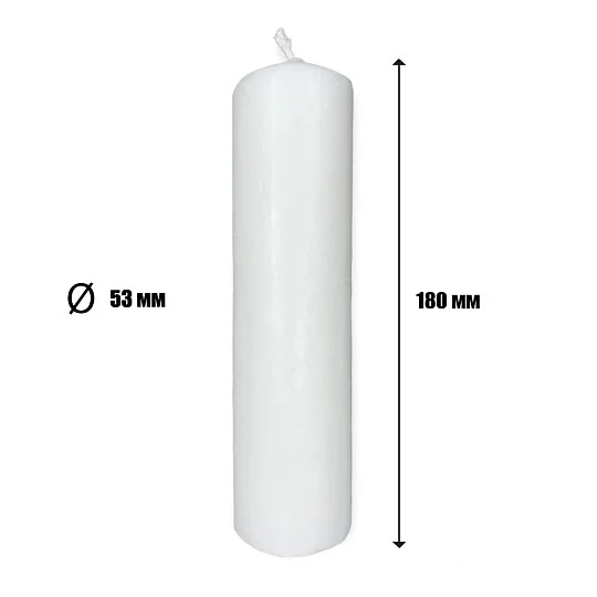 Свічка столова 170х43 мм 30 годин - Фото 2