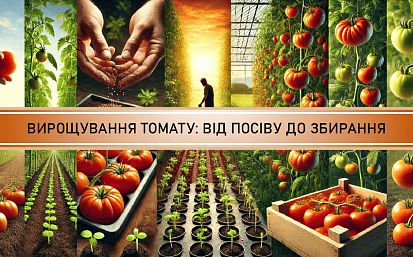 Выращивание томата: от посева до сбора урожая