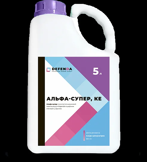 Альфа Супер 5 л инсектицид контактно-кишечного действия, Defenda
