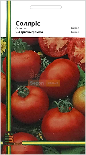 Томат Солярис 0,3 г для переработки кустовой среднеранний, Империя Семян - Фото 2