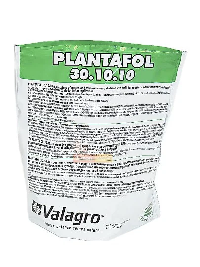 Удобрение Плантафол 30-10-10, 1 кг для начала вегетации, Valagro - Фото 2