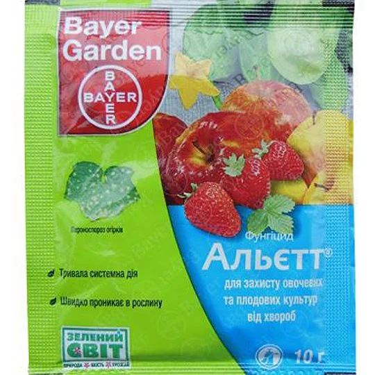 Альетт 10 г фунгицид системного действия, Bayer