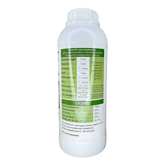 Гумат Калію 1 л, Агро-Захист - Фото 2