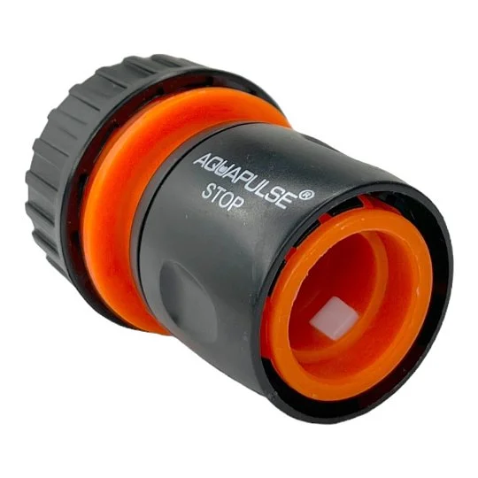 Коннектор для шланга с аквастопом 3/4" АР 1005, Aquapulse - Фото 3