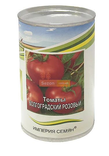 Томат Волгоградский 100 г розовый кустовой среднеспелый, Империя Семян