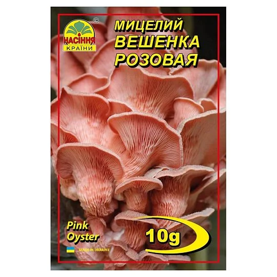 Міцелій Вішанка рожева 10 г, Насіння України